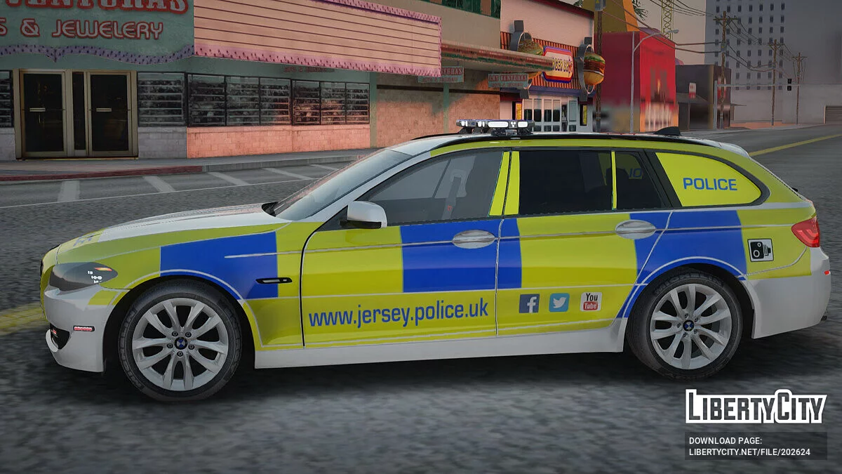 BMW 530d Touring Jersey Police / GTA San Andreas
