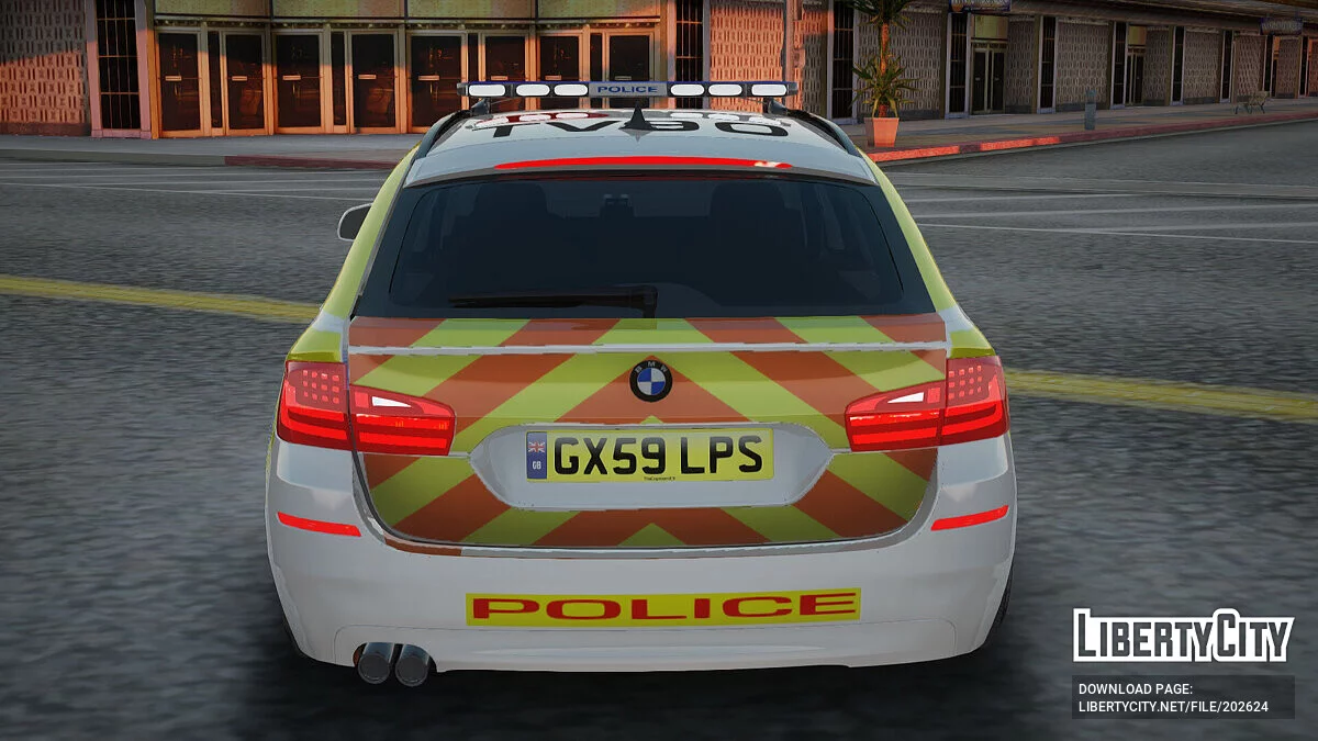 BMW 530d Touring Jersey Police / GTA San Andreas