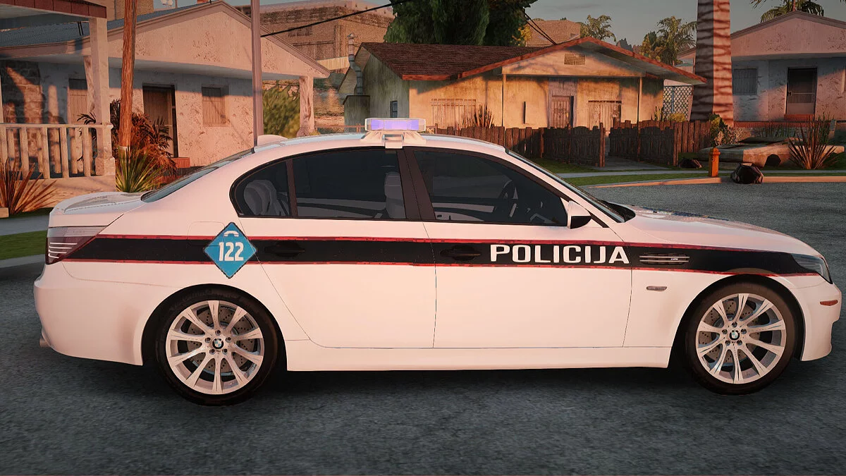 BMW M5 E60 Bosnian Police / GTA San Andreas