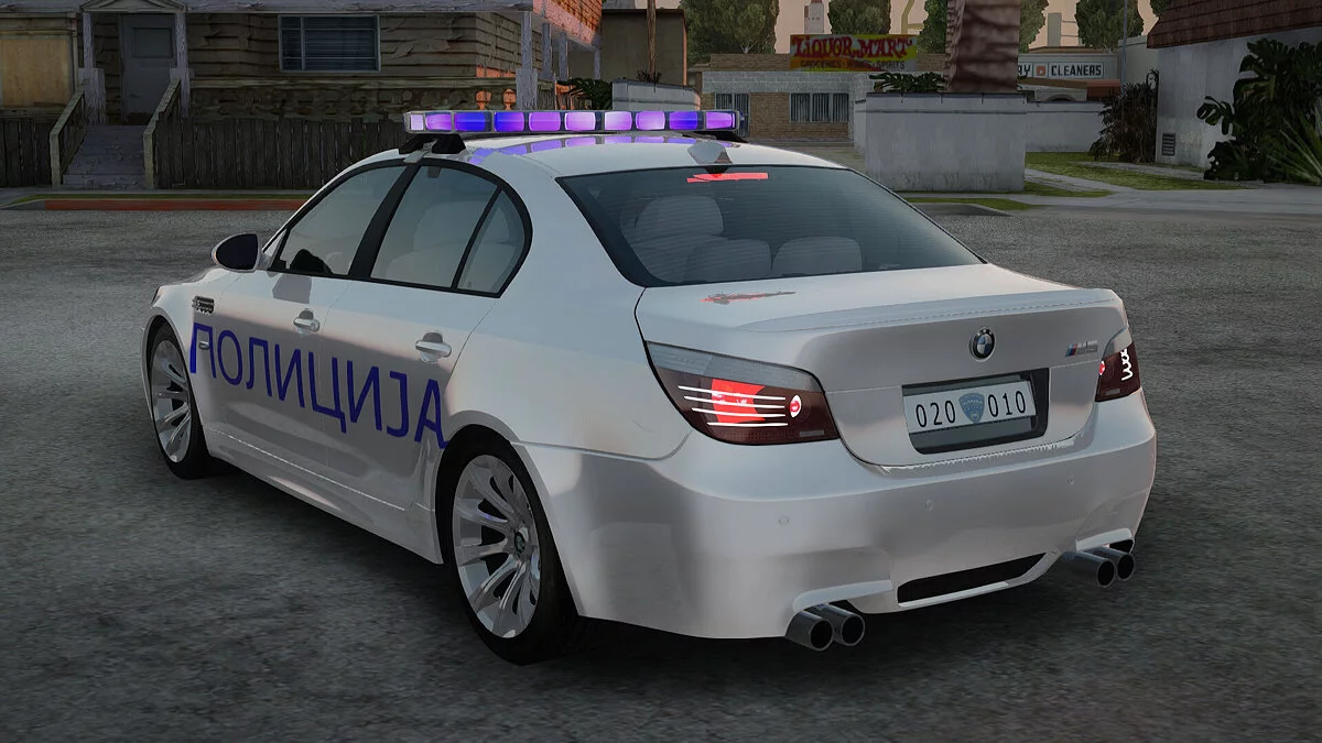 BMW M5 E60 Macedonian Police / GTA San Andreas