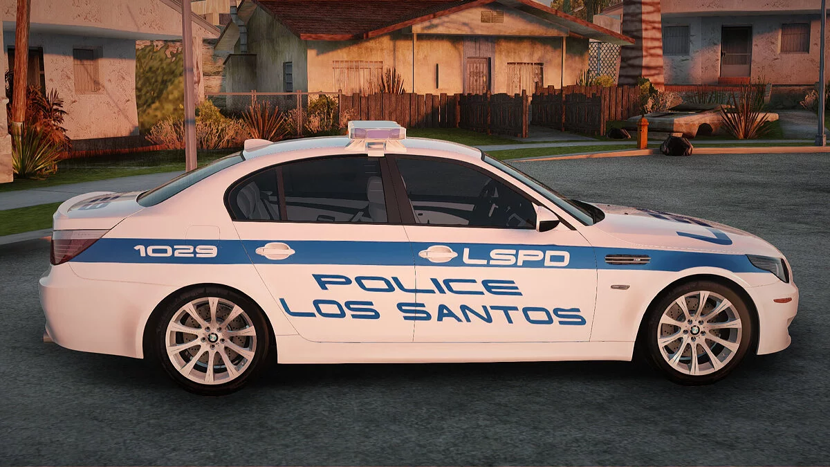 BMW M5 E60 Police LS / GTA San Andreas