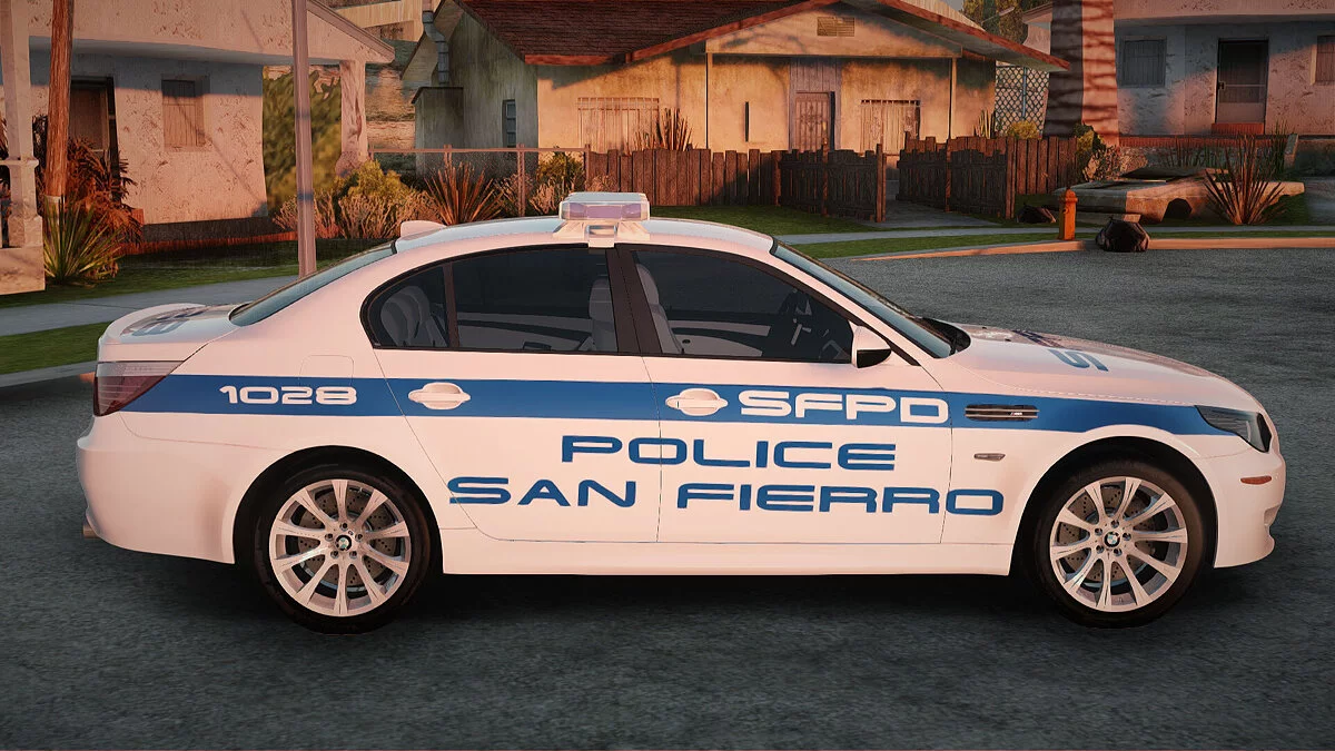 BMW M5 E60 Police SF / GTA San Andreas