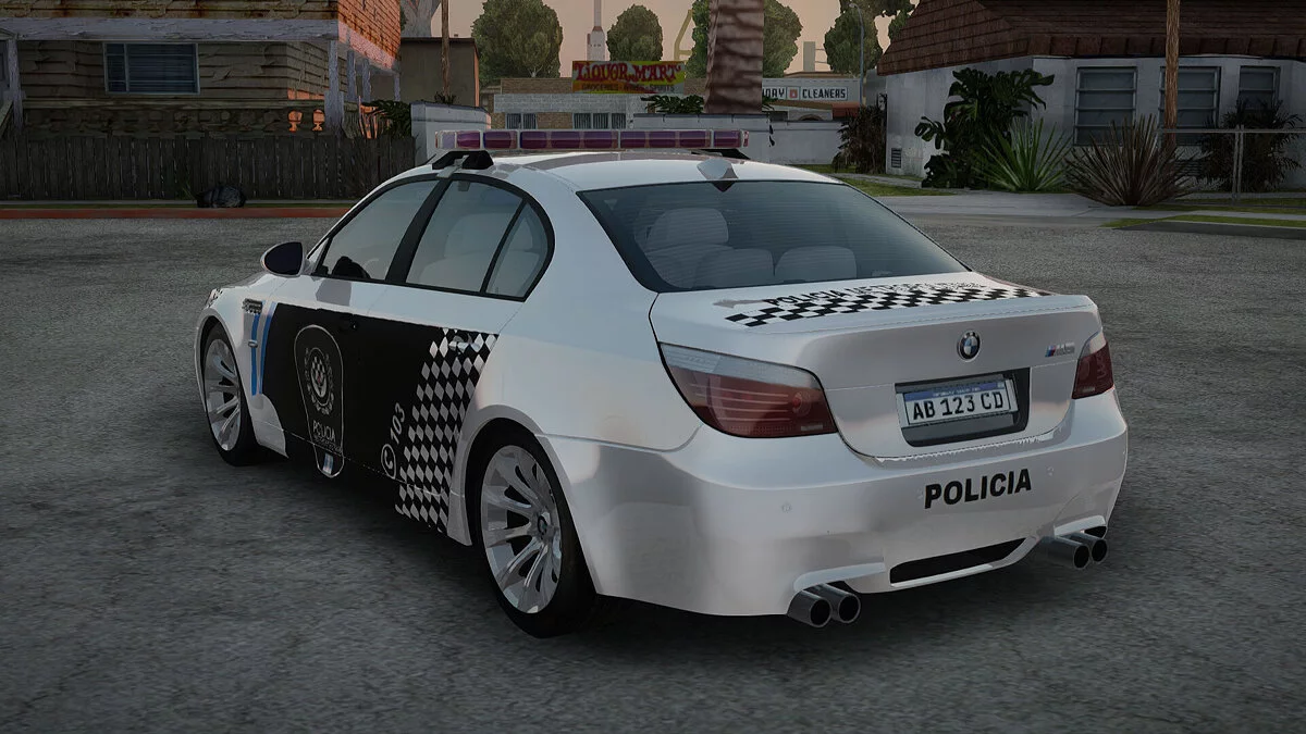 BMW M5 E60 Policia Metropolitana Argentina / GTA San Andreas