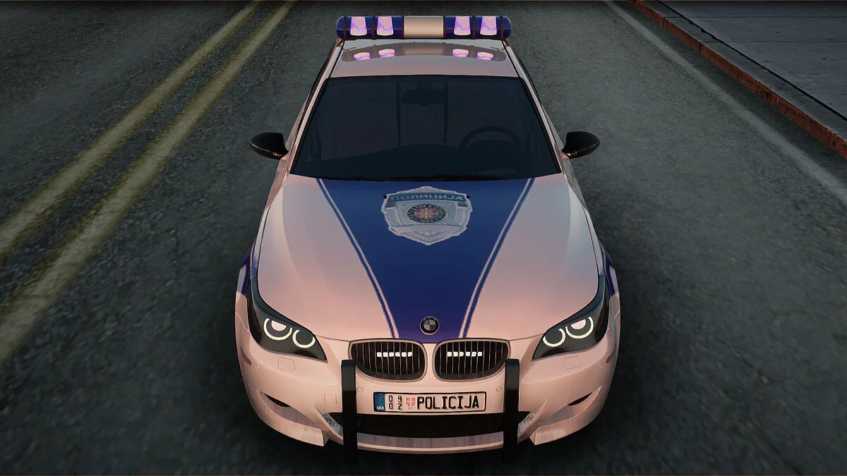 BMW M5 E60 Полиција / GTA San Andreas