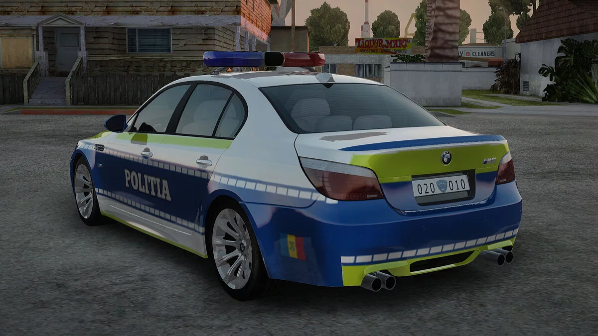 BMW M5 E60 Politia Romana Design 2020 / GTA San Andreas