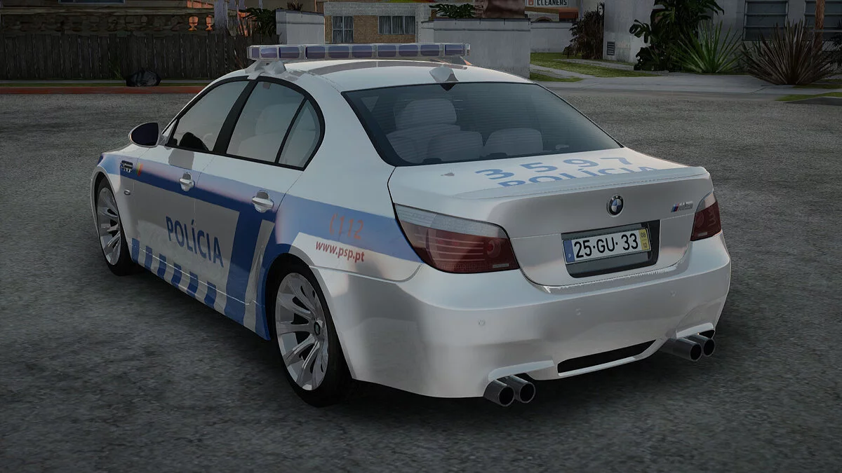 BMW M5 E60 Portuguese Police Car / GTA San Andreas