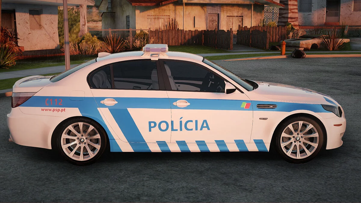 BMW M5 E60 Portuguese Police Car / GTA San Andreas