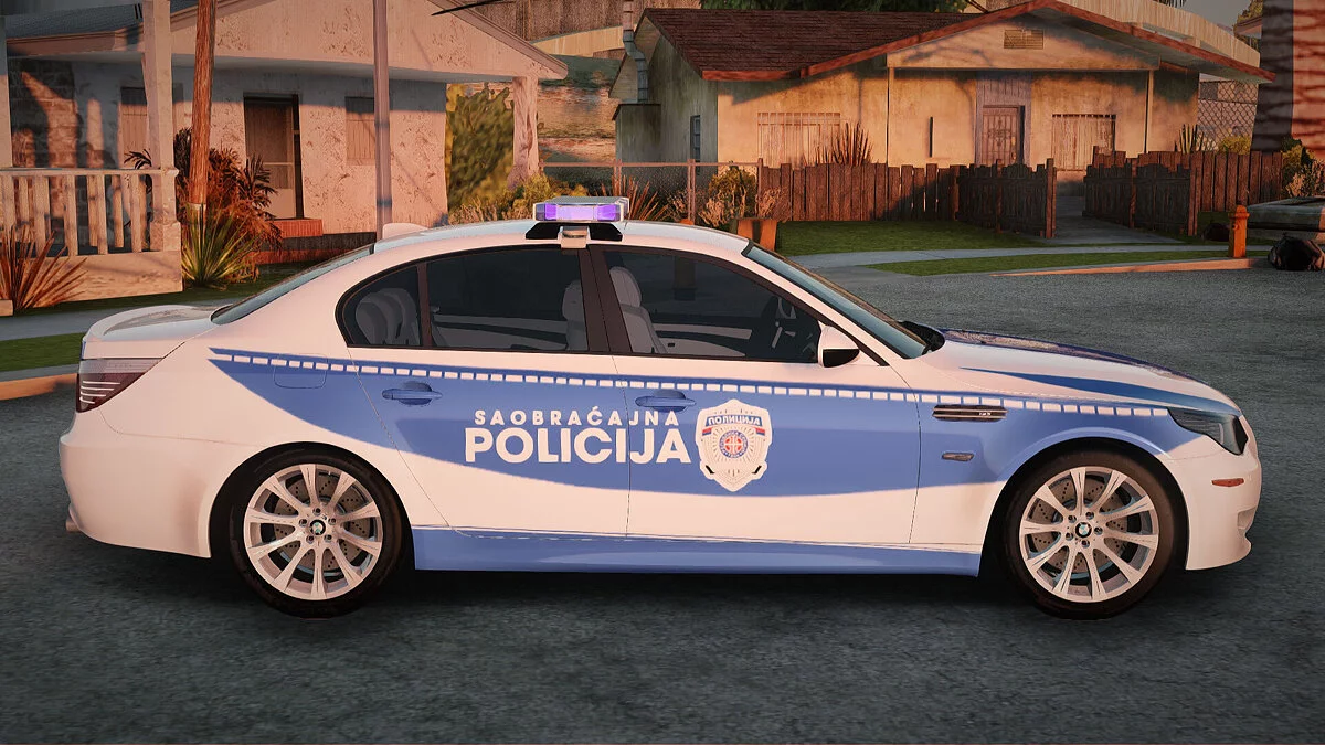 BMW M5 E60 Saobracajna Policija / GTA San Andreas