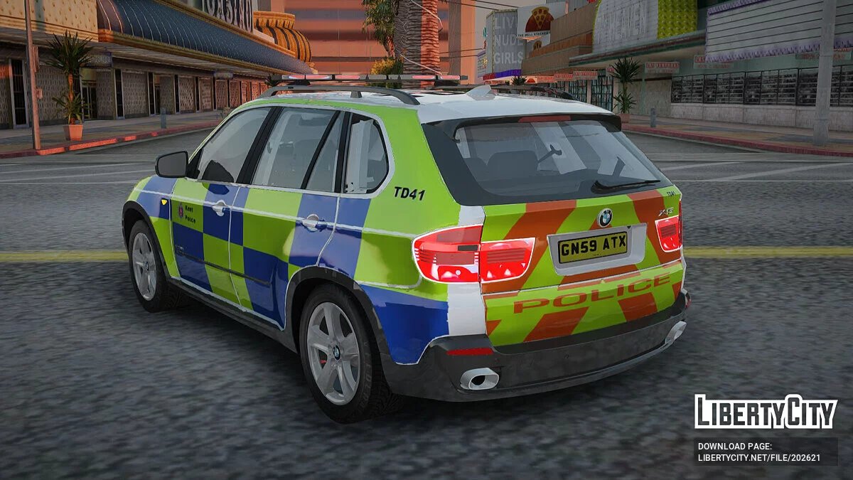 BMW X5 Kent Police RPU / GTA San Andreas