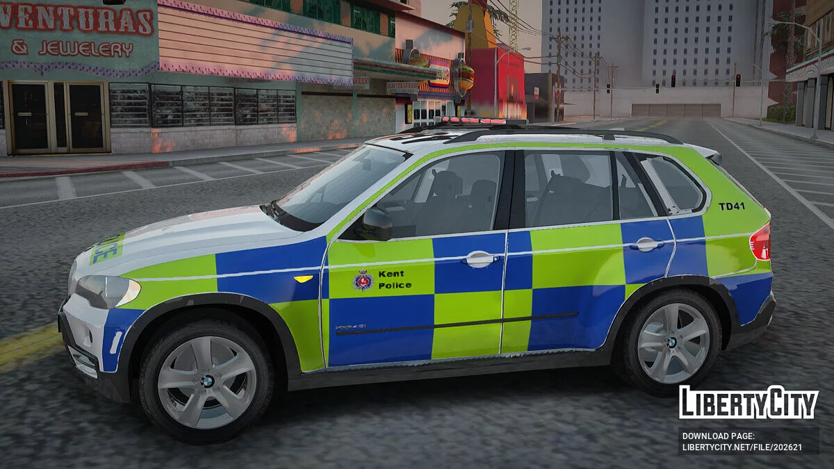 BMW X5 Kent Police RPU / GTA San Andreas