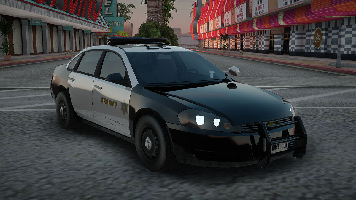 Скачать Chevrolet Impala Police для GTA San Andreas