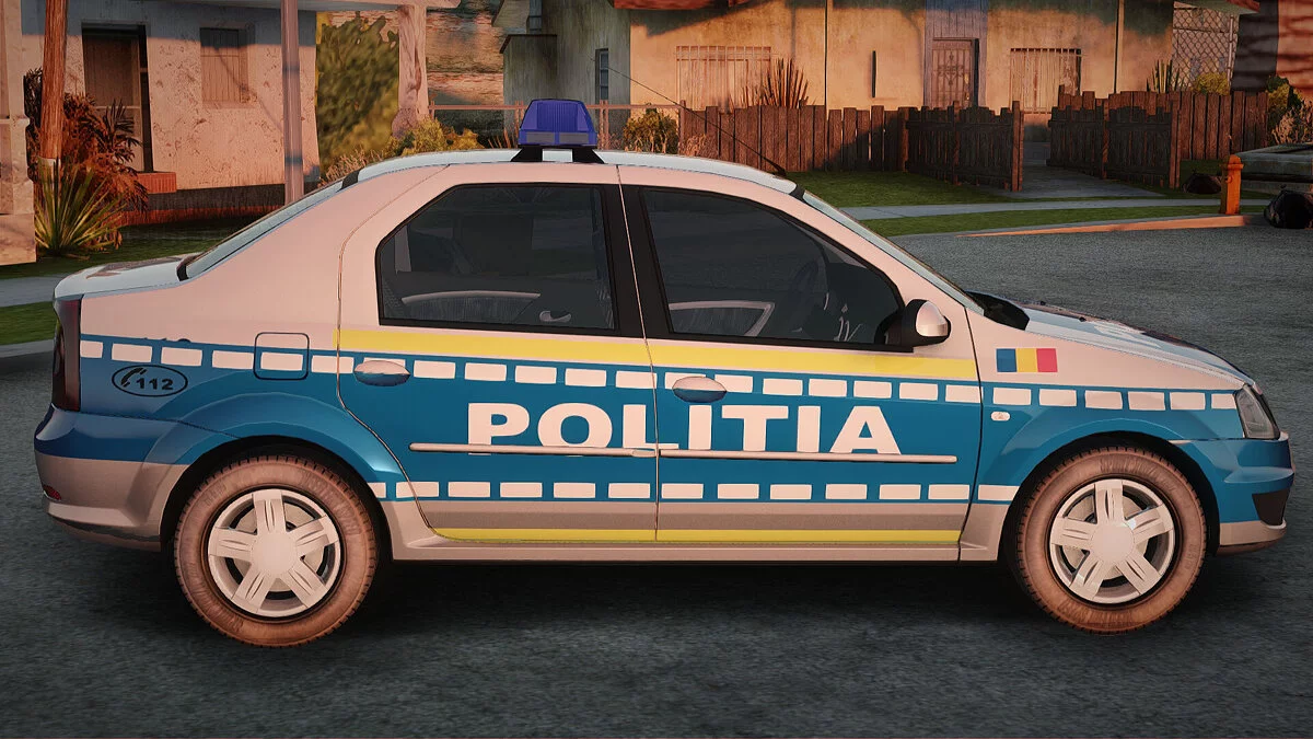 Dacia Logan Politia Romana / GTA San Andreas