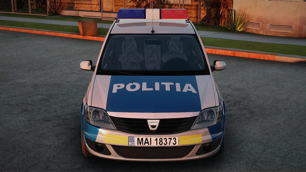 Dacia Logan Politia Romana / GTA San Andreas