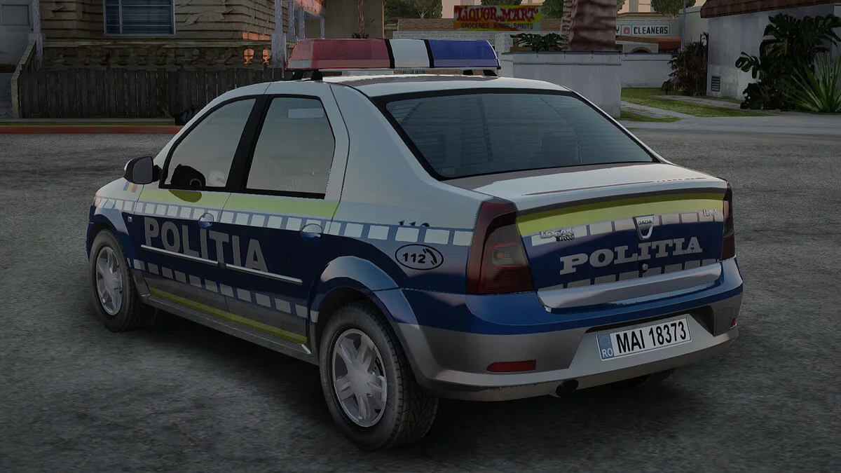 Dacia Logan Politia Romana / GTA San Andreas