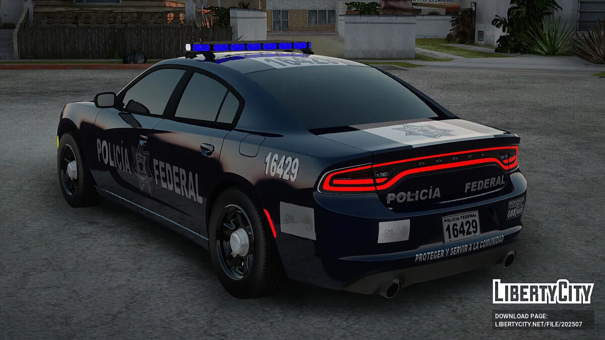 Dodge Charger 2015 Mexican Police / GTA San Andreas