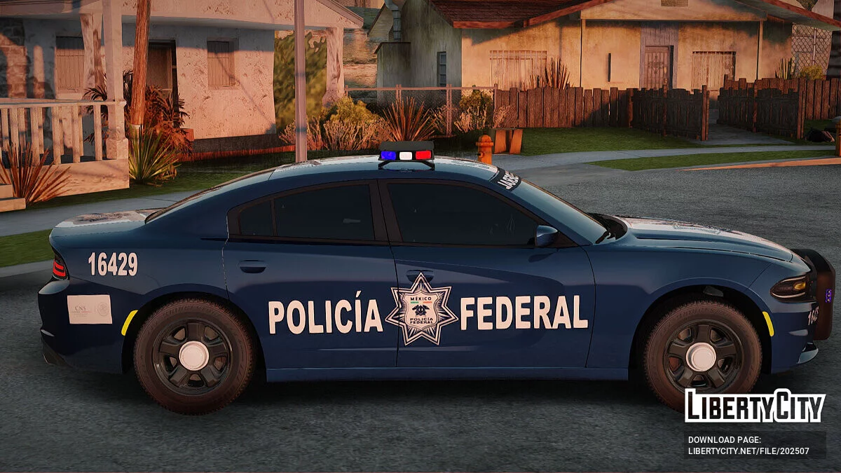 Dodge Charger 2015 Mexican Police / GTA San Andreas