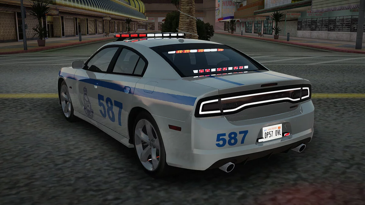 Dodge Charger SRT8 2015 Police Malaysia / GTA San Andreas