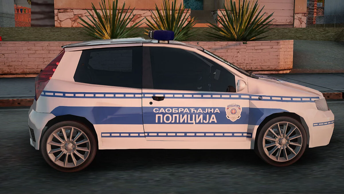 Fiat Punto Saobraćajna Policija / GTA San Andreas