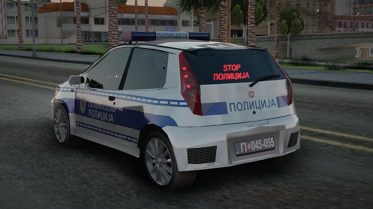 Fiat Punto Saobraćajna Policija / GTA San Andreas