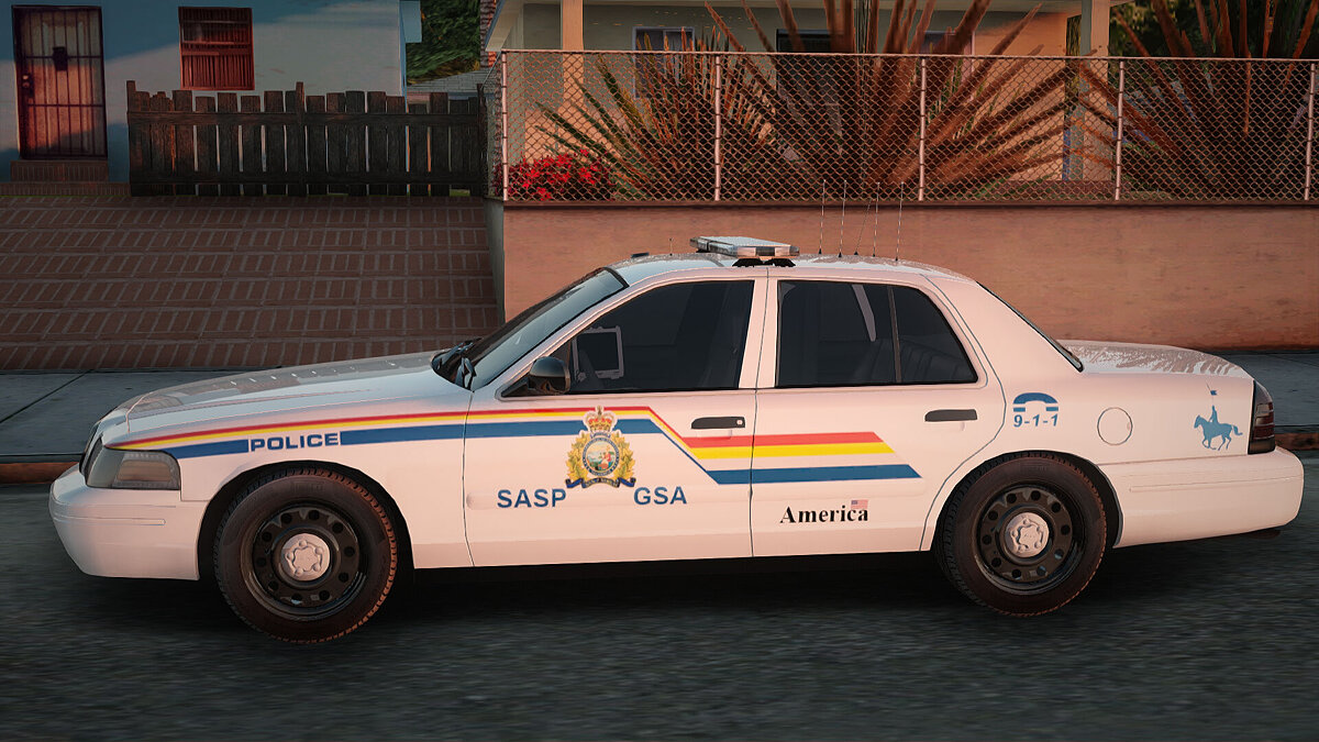 Скачать Ford Crown Victoria 2011 SASP RCPM для GTA San Andreas