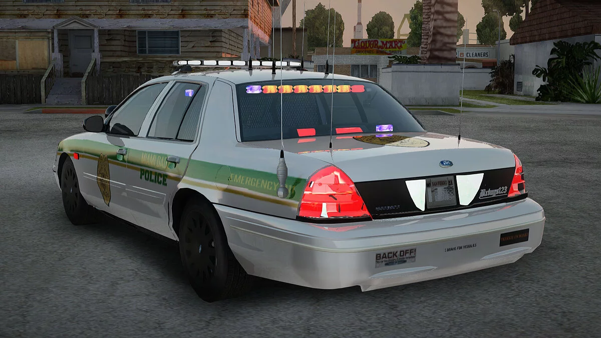Ford Crown Victoria Miami Dade / GTA San Andreas