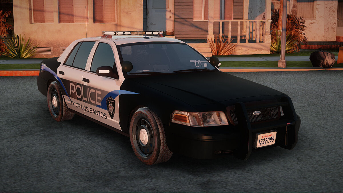 Скачать Ford Crown Victoria Police Interceptor 2009 для GTA San Andreas