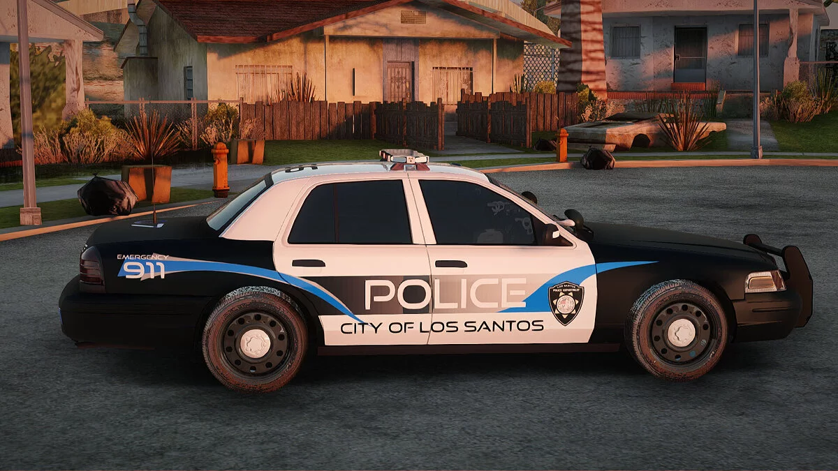 Ford Crown Victoria Police Interceptor 2009 / GTA San Andreas