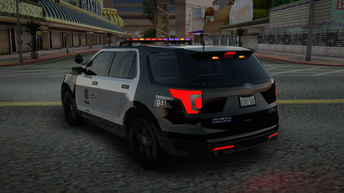 Ford Explorer 2017 LAPD / GTA San Andreas