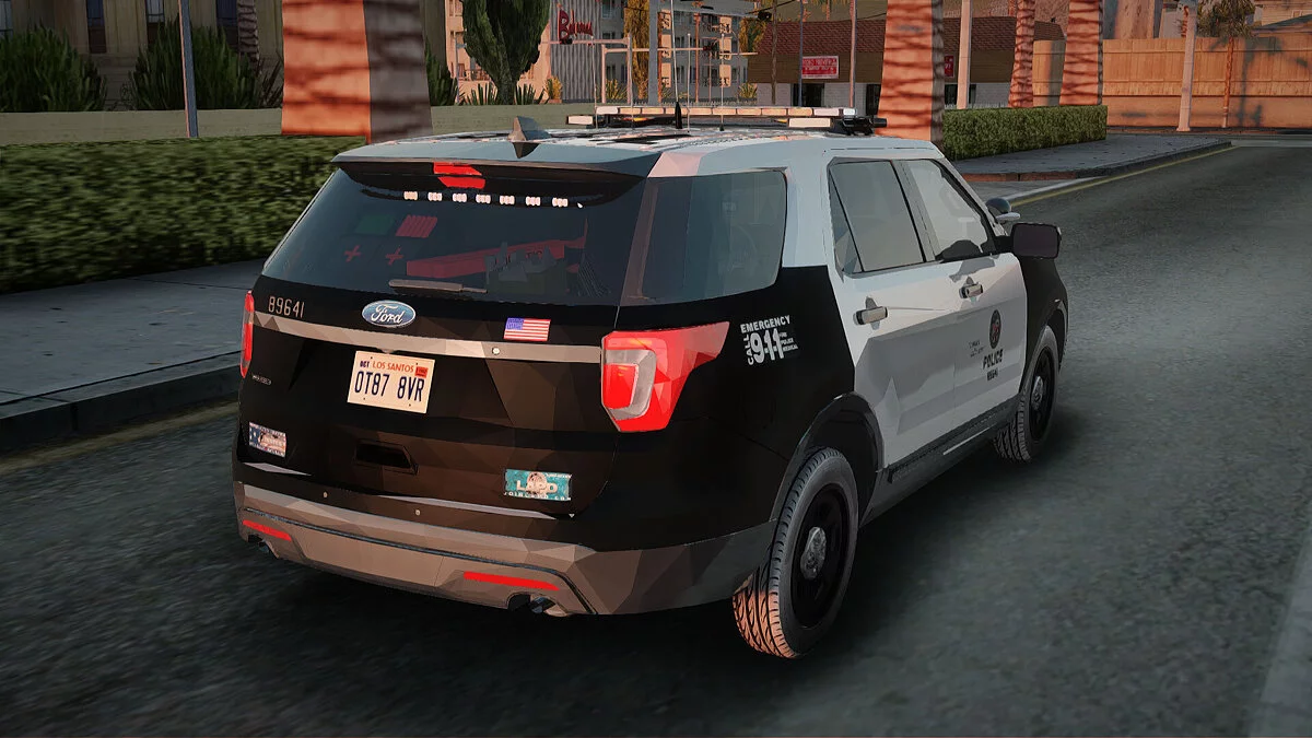 Ford Explorer Police Interceptor LAPD 2017 / GTA San Andreas