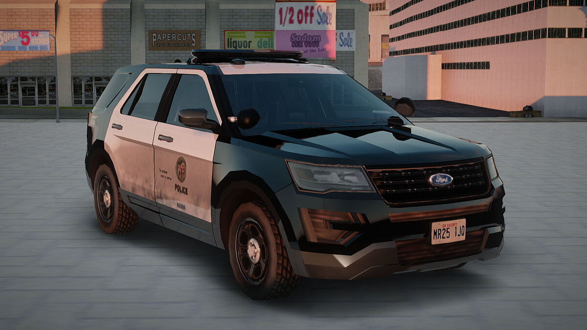 Скачать Ford Explorer Police для GTA San Andreas