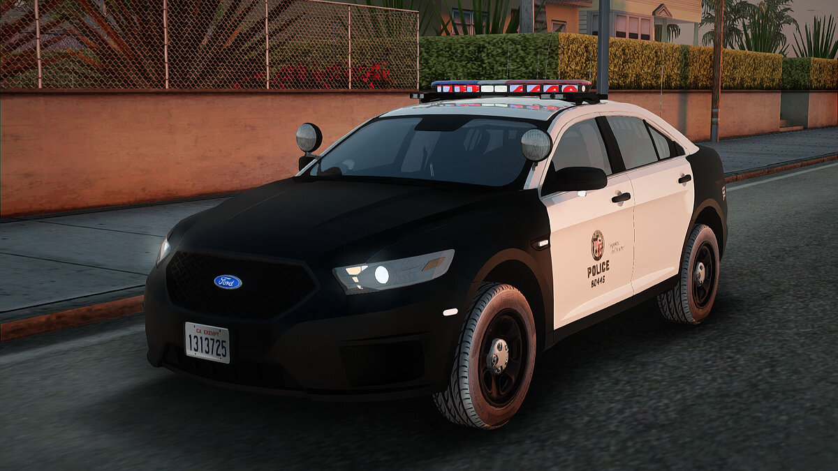 Скачать Ford Taurus Police Interceptor LAPD 2015 для GTA San Andreas