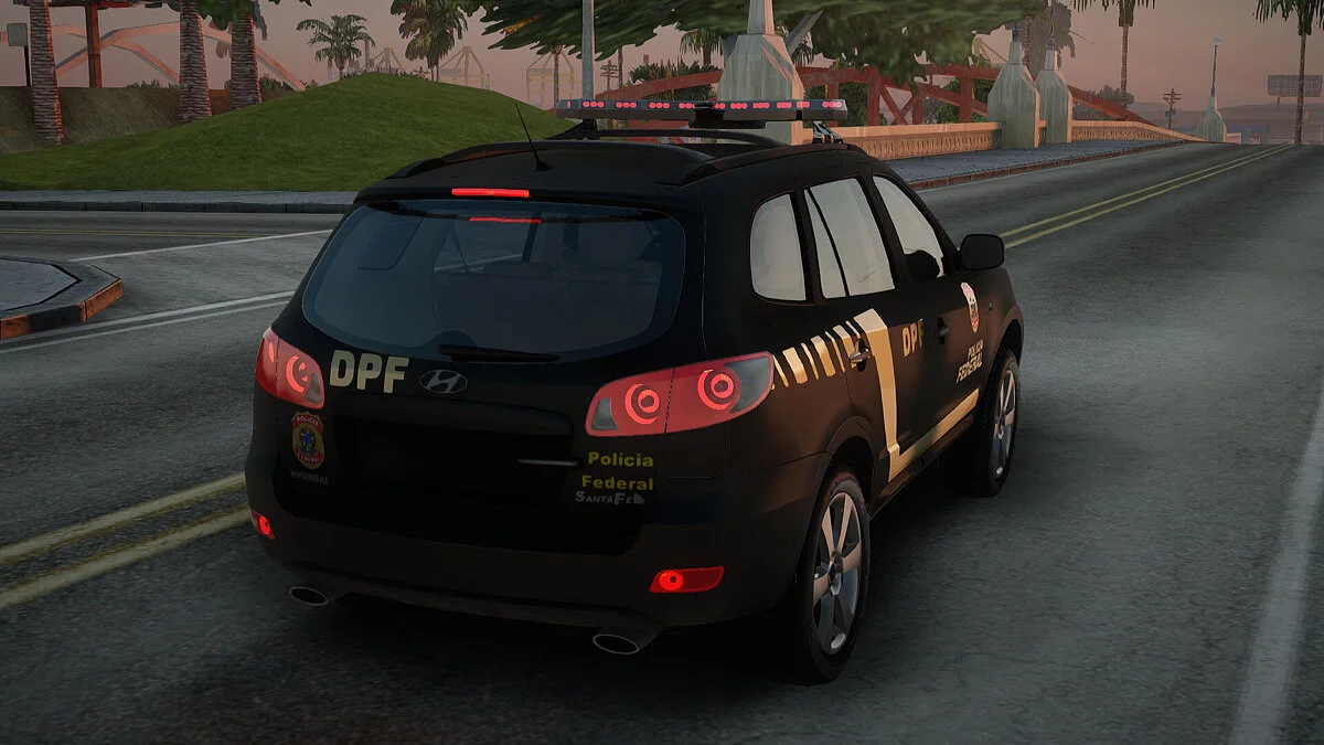 Hyundai Santa Fe Policia Federal / GTA San Andreas