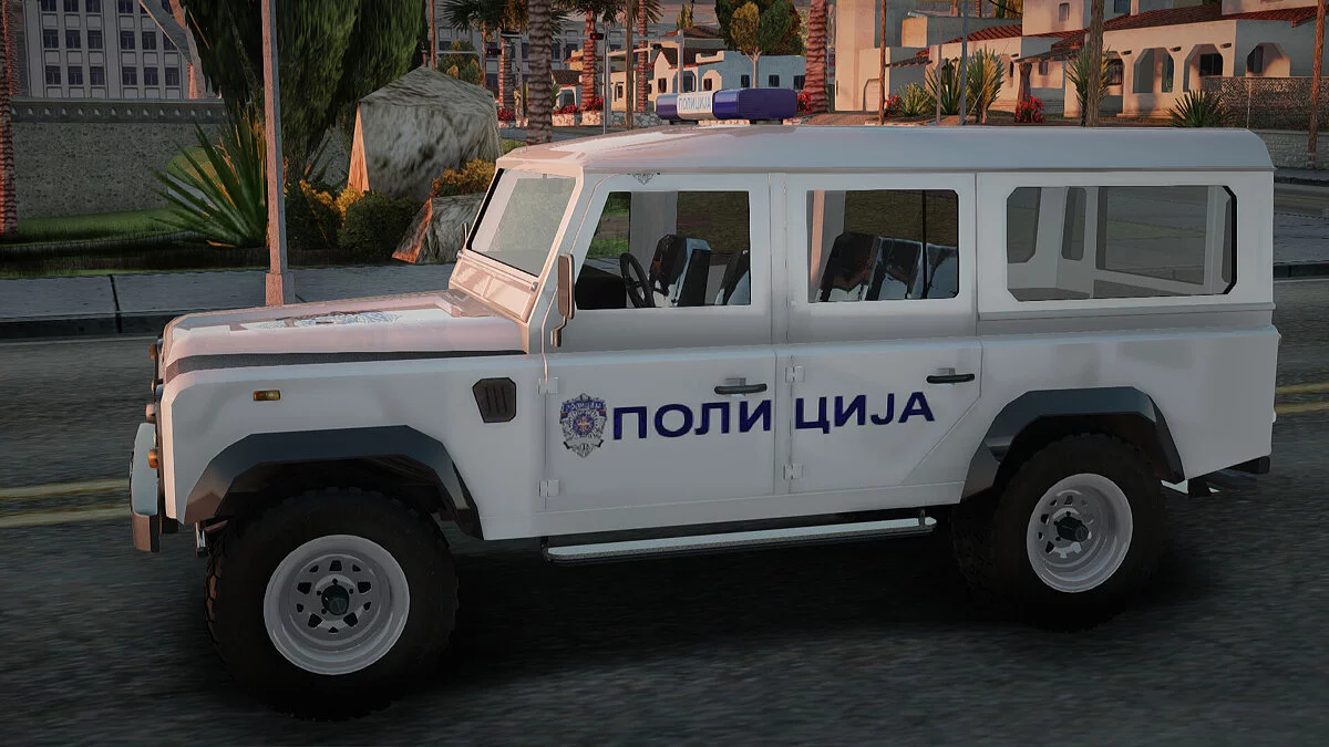 Land Rover Defender 110 Полиција / GTA San Andreas