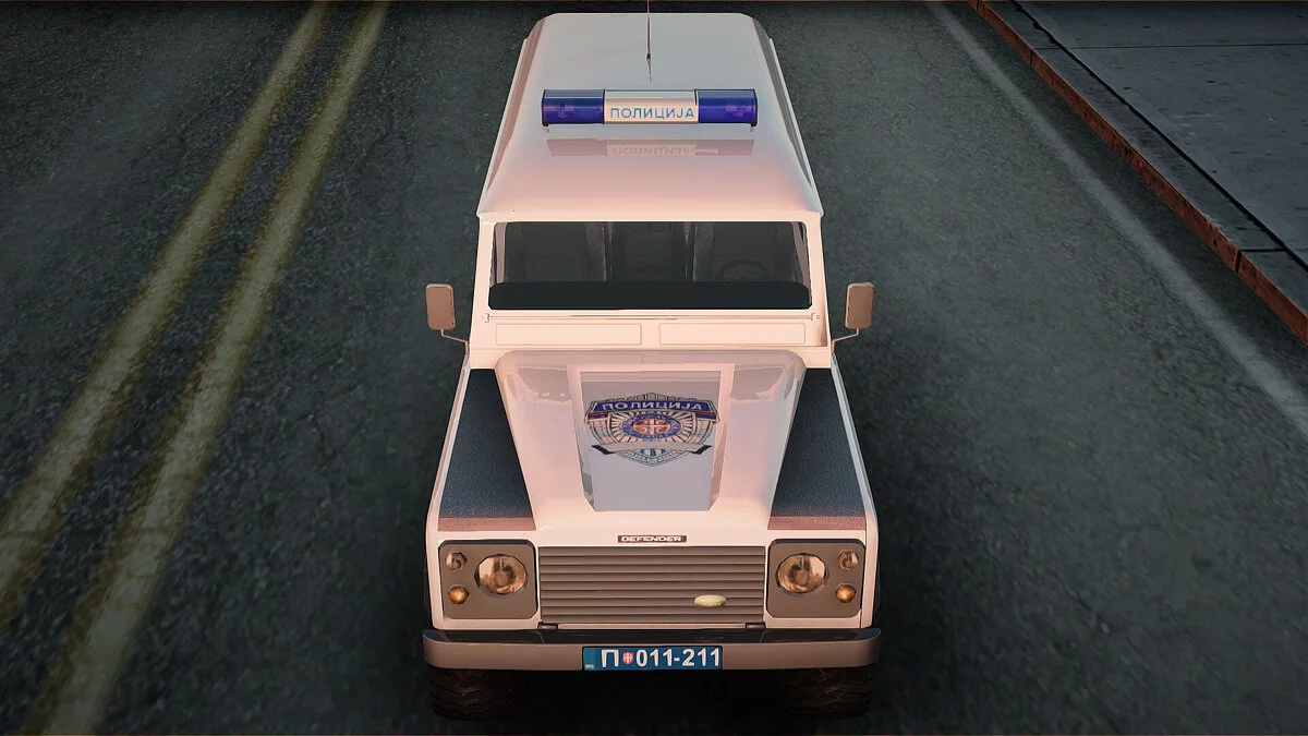 Land Rover Defender 110 Полиција / GTA San Andreas