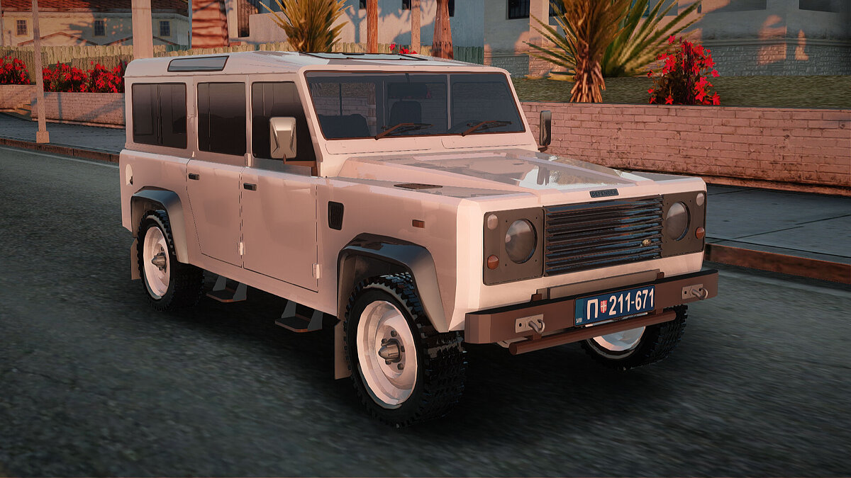 Скачать Land Rover Defender 110 Policija Undercover для GTA San Andreas