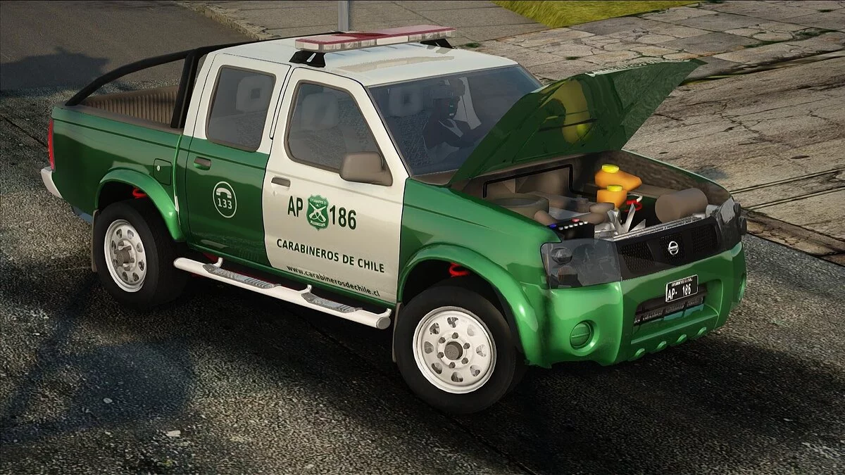Nissan Terrano de Carabineros / GTA San Andreas