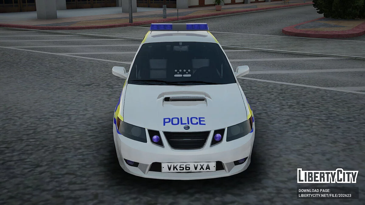 SAAB 9-2 Aero Turbo Generic UK Police / GTA San Andreas