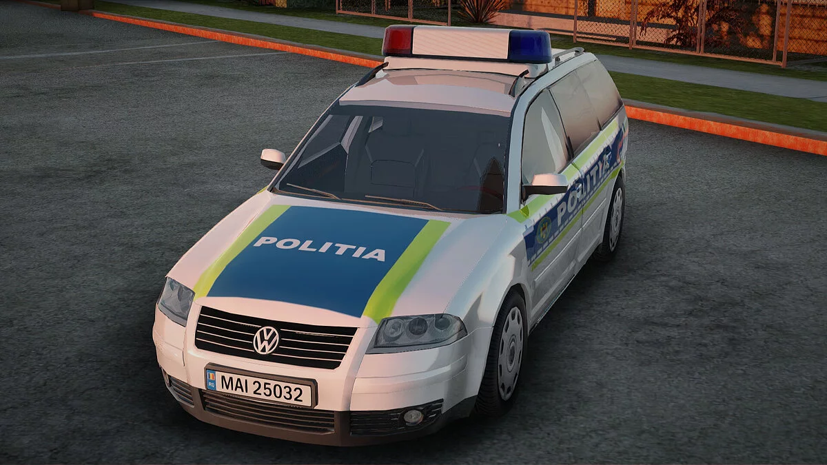 Volkswagen Passat B5 Romanian Police / GTA San Andreas