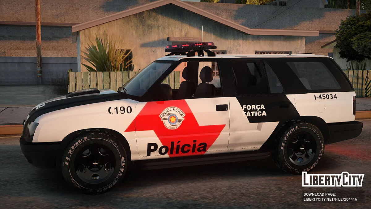 Chevrolet Blazer 2010 Forca Tatica / GTA San Andreas