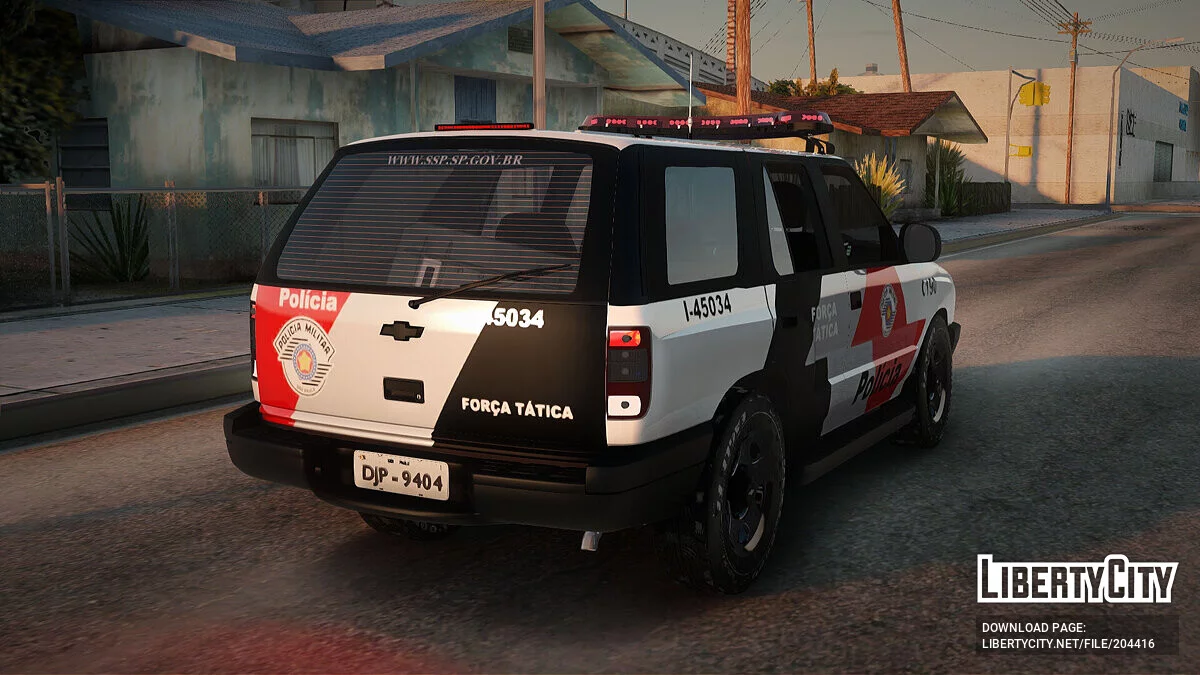 Chevrolet Blazer 2010 Forca Tatica / GTA San Andreas
