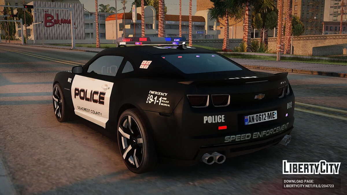 Chevrolet Camaro Police / GTA San Andreas