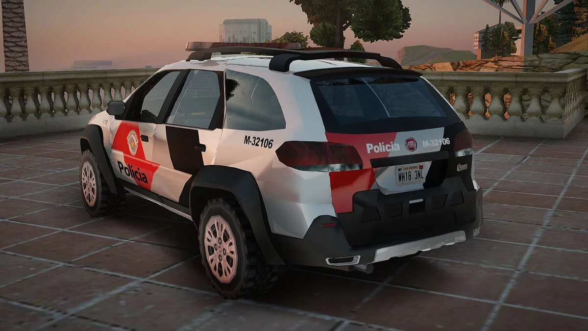 Fiat Palio Weekend Adventure 2013 PMESP / GTA San Andreas