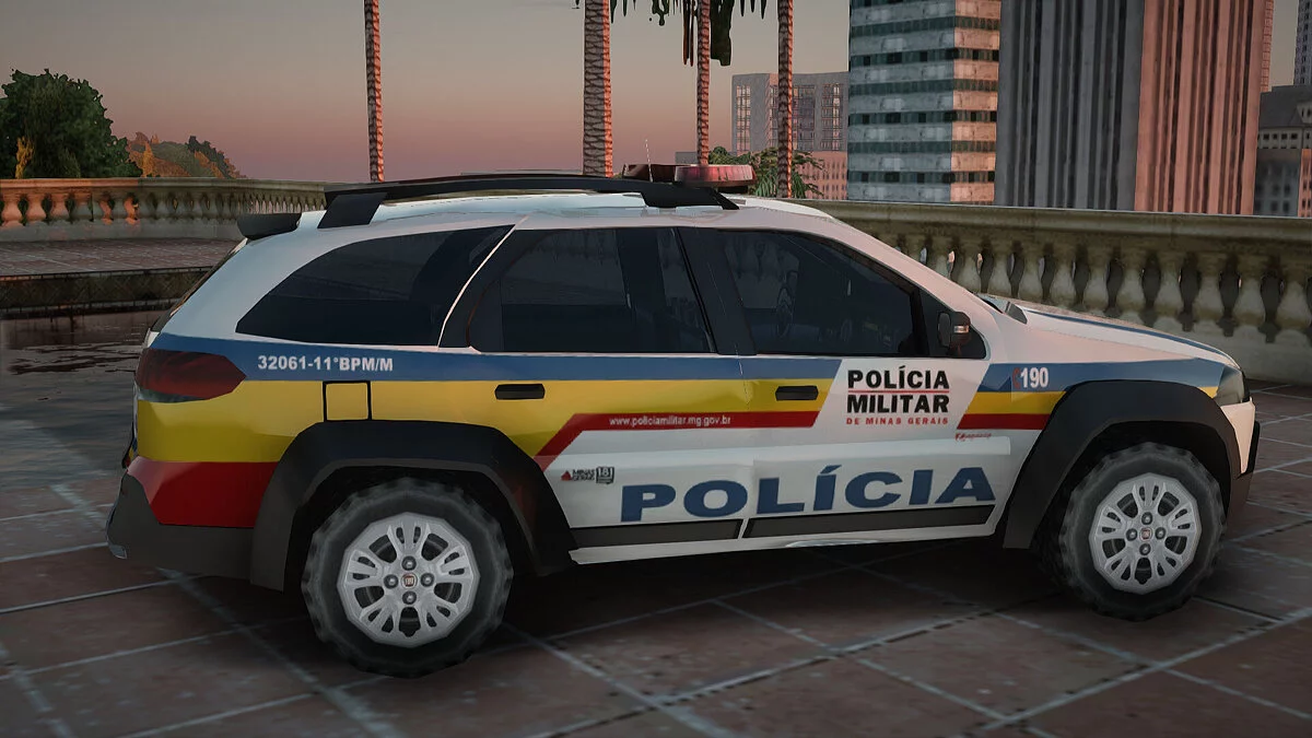Fiat Palio Weekend Adventure 2013 PMMG / GTA San Andreas