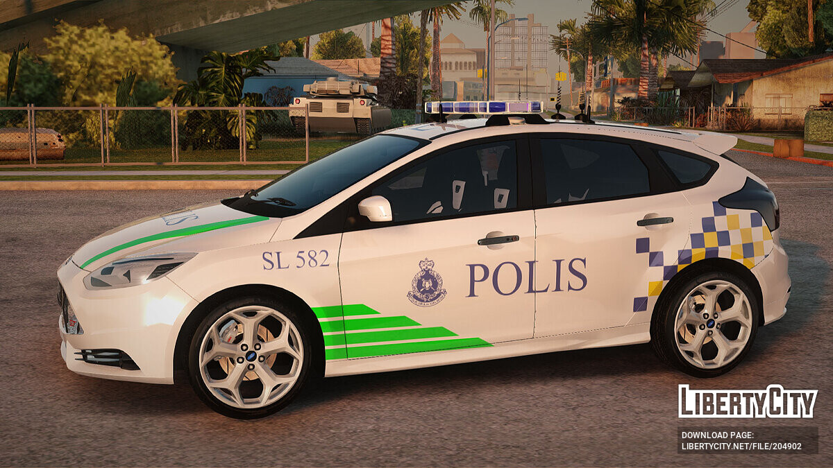 Скачать Ford Focus ST 2013 PDRM для GTA San Andreas