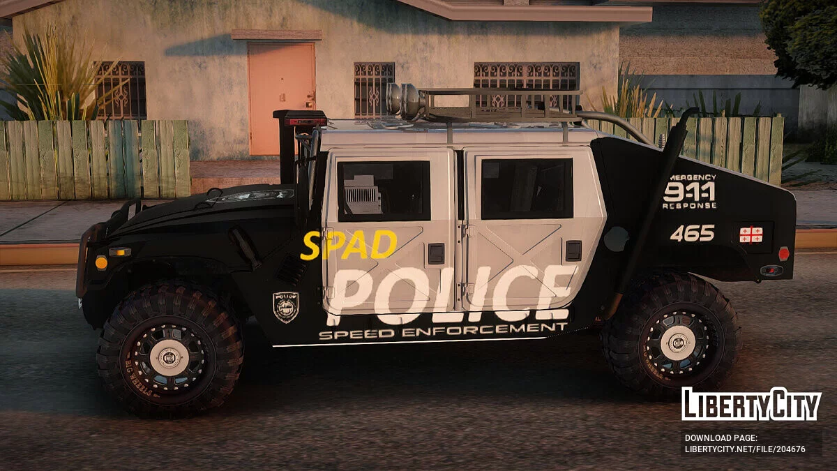 Hummer H1 Police / GTA San Andreas
