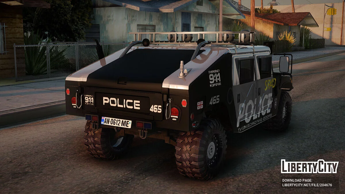 Hummer H1 Police / GTA San Andreas