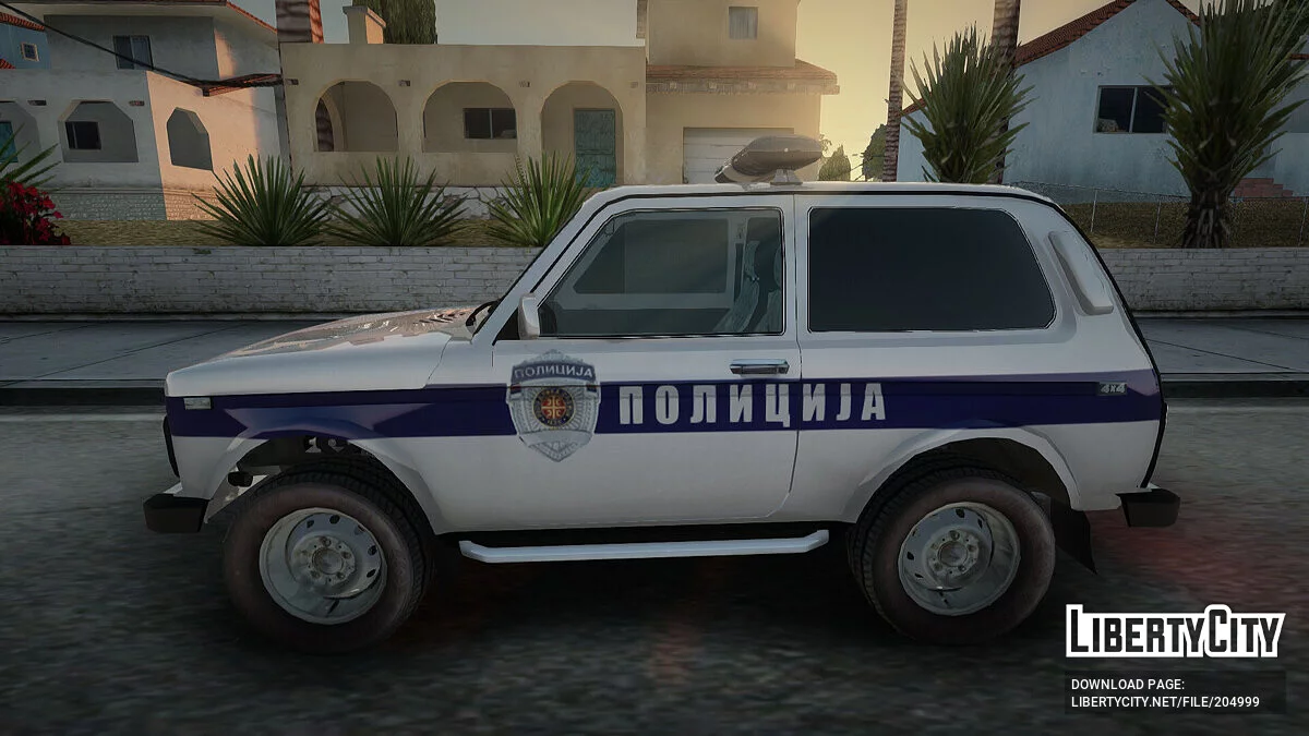 Lada Niva Полициjа / GTA San Andreas