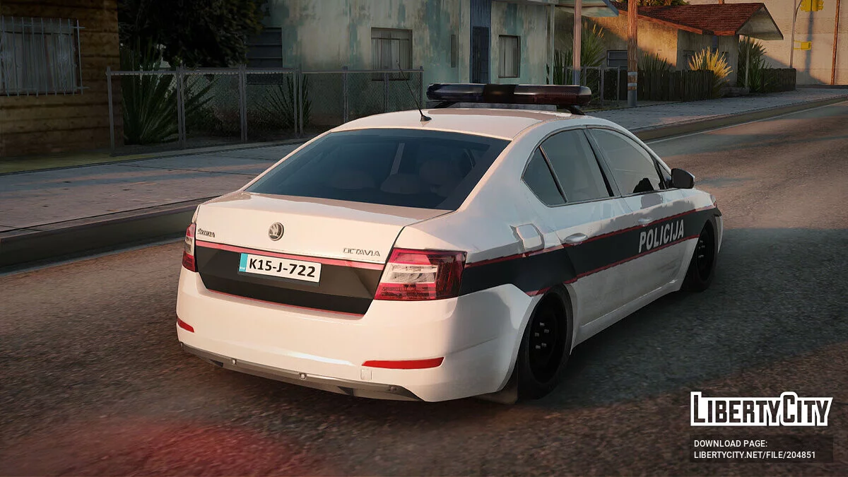 Skoda Octavia Policija / GTA San Andreas