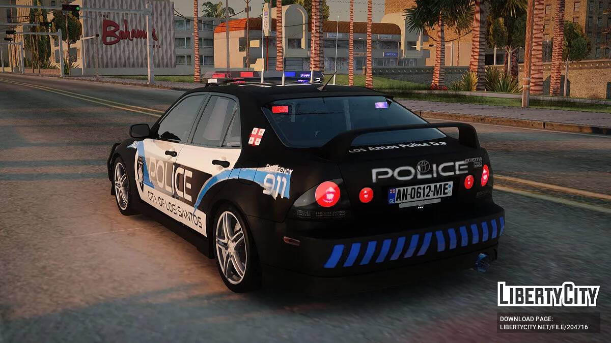 Toyota Altezza Police / GTA San Andreas
