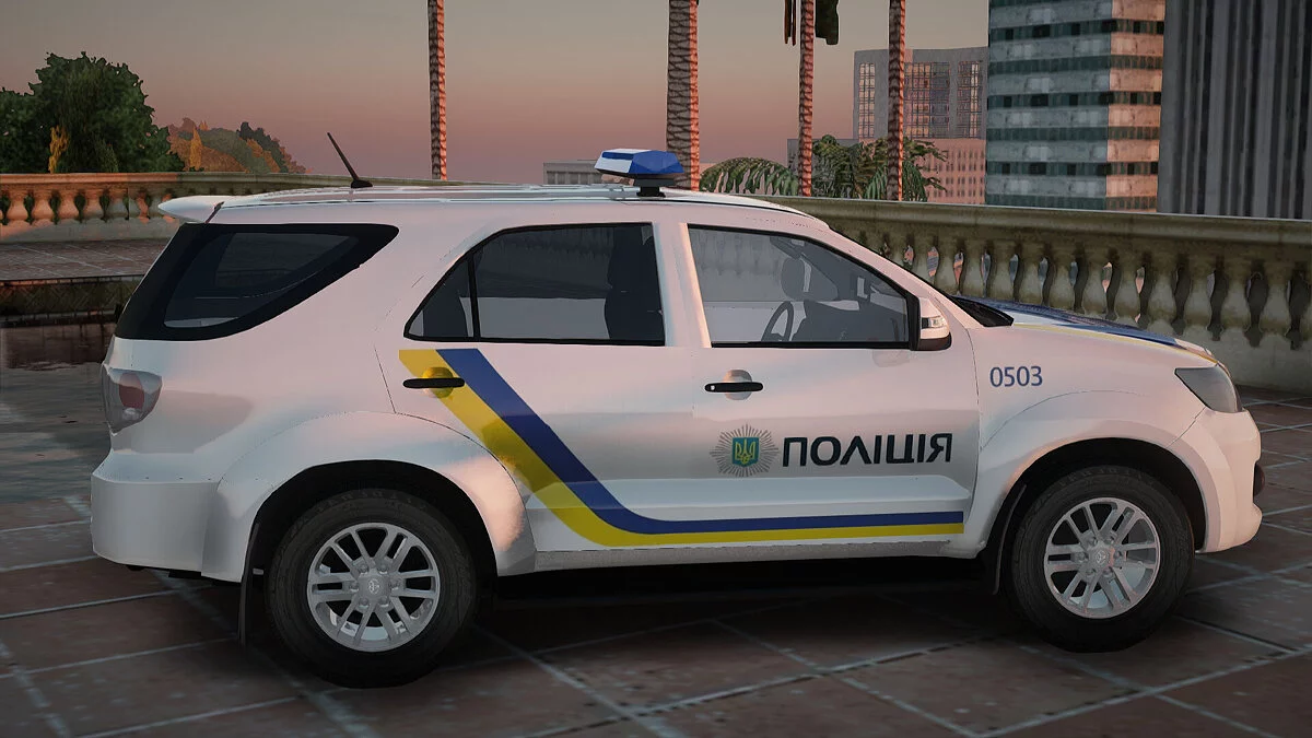 Toyota Fortuner Полиция Украины / GTA San Andreas